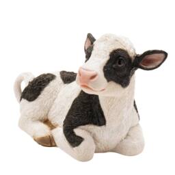 Naturecraft Sitting Cow in White - thumbnail 2