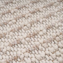Kukoon Beige Plush Textured Looped Pile Area Rug in Light Brown - Size: 80 cm x 150 cm - thumbnail 5