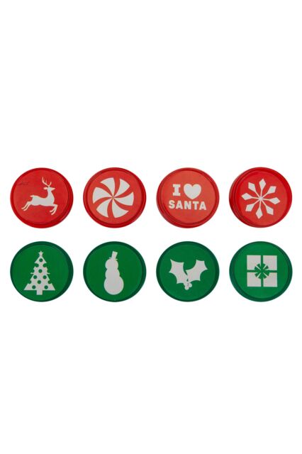 VFM e-Store Christmas Stamps Xmas Themed X 8 18. 4x12. 1x2. 9cm - image 1