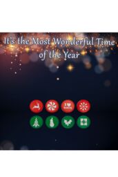 VFM e-Store Christmas Stamps Xmas Themed X 8 18. 4x12. 1x2. 9cm - thumbnail 3