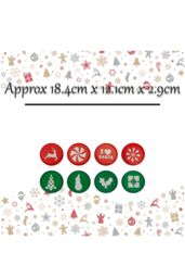 VFM e-Store Christmas Stamps Xmas Themed X 8 18. 4x12. 1x2. 9cm - thumbnail 2