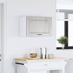 Berkfield Home Kitchen Wall Cabinet Porto Grey Sonoma Engineered Wood - thumbnail 3