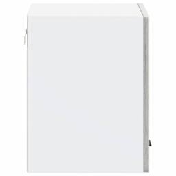 Berkfield Home Kitchen Wall Cabinet Porto Grey Sonoma Engineered Wood - thumbnail 6