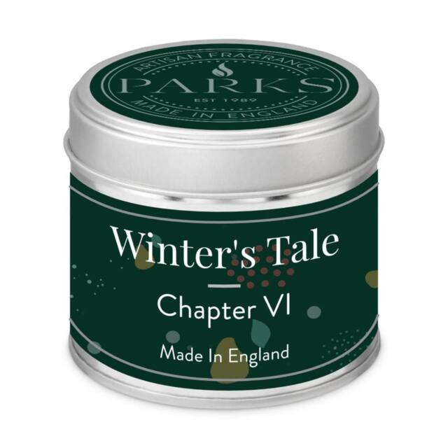 Parks Candles PARKS WINTERS TALE 165G TIN CHAPTER VI TWELTH NIGHT MAGIC in Silver - Size: 150g