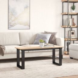 Berkfield Home Table Top 110x40x1.7 cm Rectangular Solid Wood Pine in Brown - thumbnail 3