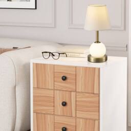 NIVOR 32cm LED Table Lamp with Bulb Included in White - thumbnail 5