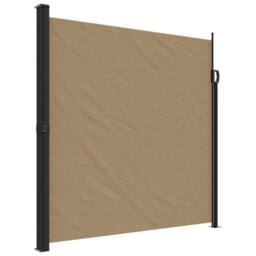 Berkfield Home Retractable Side Awning Taupe 200x300 cm - thumbnail 2