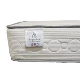 Knight Sleep Premium Tencel Hybrid 29cm Deep Firm Mattress in White - Size: Super King - thumbnail 3
