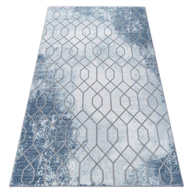 RugsX Valencia Rug in Blue - Size: 80 cm x 150 cm - image 1