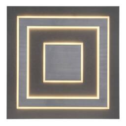 Netlighting Jayden 60cm Semi Flush Ceiling Light Anthracite LED 3000K in Grey - thumbnail 3