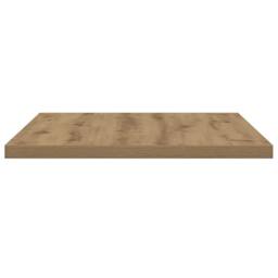 Berkfield Home Wall Shelves 4 pcs Artisan Oak 60x30x1.5 cm Engineered Wood in Brown - thumbnail 6