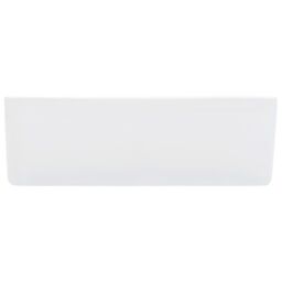 Berkfield Home Wash Basin 40x30x13 cm Ceramic White - Size: 40 x 30 x 13 cm - thumbnail 4