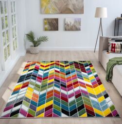 Ultimate Rug Collection Spectra Carved Heatset Rug - Size: 80 cm x 150 cm - thumbnail 1