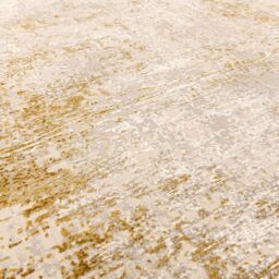 The Rug Shop UK Gold Modern Abstract Luxurious Easy To Clean Latex Back Area Rug - Size: 240 cm x 340 cm - thumbnail 6