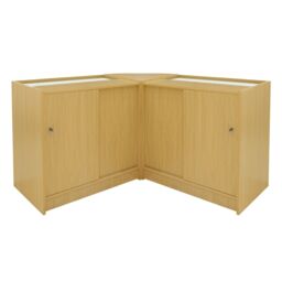 Monstershop Demeter LED Shop Counter Set K900, B900 & LM60 - Maple in Beige - thumbnail 2