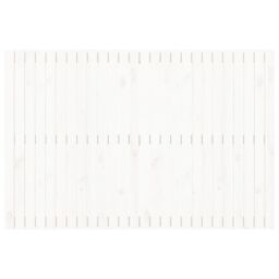 Berkfield Home Wall Headboard White 166x3x110 cm Solid Wood Pine - Size: 166 x 3 x 110 cm - thumbnail 4