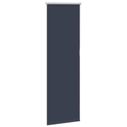 Berkfield Home Roller Blind Blackout Marine 40x130 cm Fabric Width 35.7 cm Polyester in Blue - thumbnail 3