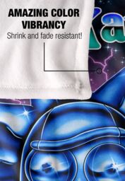 Warner Brothers Rick & Morty Officially Licensed Silky Touch Super Soft Throw Blanket 152 x 127 cm in White - thumbnail 4
