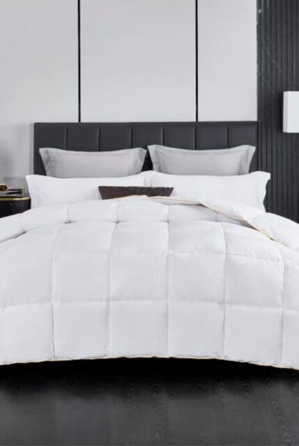 Ezysleep 18tog Premium Goose Feather & Down Duvet in White - Size: Super King - image 1