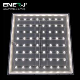 ENER-J Pack of 3 595x595 Backlit Panels 2pcs Pack Lifud Driver 4000 lumens TP in White - thumbnail 5