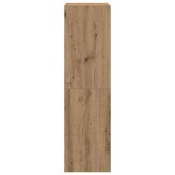 Berkfield Home Classic 4 Piece TV Cabinet Set Wall-mounted Artisan Oak Engineere - thumbnail 7