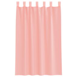 Berkfield Home Voile Curtains with Loops 2 pcs Pink 140x175 cm - thumbnail 4