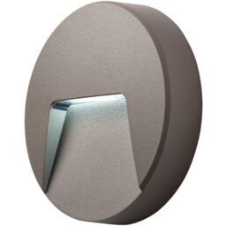 Loops 4 PACK Round Outdoor IP65 Pathway Guide Light - Indirect CCT LED - Grey ABS - thumbnail 5
