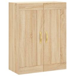 Berkfield Home Wall Mounted Cabinet Sonoma Oak 69.5x34x90 cm Engineered Wood in Light Tan - thumbnail 3