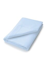 Helena Springfield 'Hs Brushed Cotton' Flat Sheet in Blue - Size: Single Flat - thumbnail 1