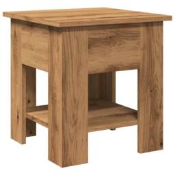 Berkfield Home Coffee Table Artisan Oak 40x40x42 cm Engineered Wood in Brown - Size: 40 x 40 x 42 cm - thumbnail 2