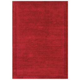 The Rug Shop UK Handmade Luxurious Modern Plain Wool Easy To Clean Area Rug in Red - Size: 200 cm x 290 cm - thumbnail 6