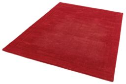 The Rug Shop UK Handmade Luxurious Modern Plain Wool Easy To Clean Area Rug in Red - Size: 200 cm x 290 cm - thumbnail 3