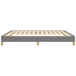 Berkfield Home Bed Frame Dark Grey 180x200 cm Super King Fabric - thumbnail 6