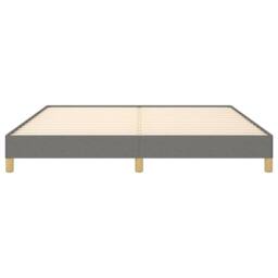 Berkfield Home Bed Frame Dark Grey 180x200 cm Super King Fabric - thumbnail 5