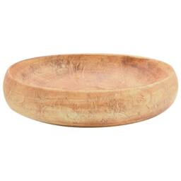 Berkfield Home Durable Countertop Basin Brown Oval 59x40x15 cm Ceramic - Size: 59 x 40 x 15 cm - thumbnail 4