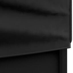 Berkfield Home Folding Party Tent with Sidewalls Black 2x2 m - thumbnail 6