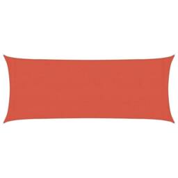 Berkfield Home Sunshade Sail 160 g/m ² Terracotta 2x4.5 m HDPE - thumbnail 1