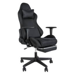 VOGREX Black Adjustable Reclining Gaming Office Chair - thumbnail 1