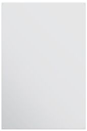 MirrorOutlet Circuitt 4mm Sheet Mirror Glass Polished Edges 4 Holes 140 x 70cm in Silver - Size: 1 Pack - thumbnail 5