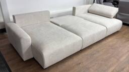Stratus Interiors Cream Luna Sofa Bed - Convertible Sleeper Sofa 336L 140W 88H cm - thumbnail 6