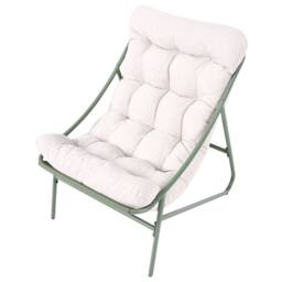 Wyld and Coco Elite 2-Seater Outdoor Lounge Set Green-Beige Steel Frame in Green - thumbnail 7