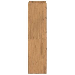 Berkfield Home Highboard with Doors Artisian Oak 68x37x142 cm Engineered Wood in Brown - Size: 68 x 37 x 142 cm - thumbnail 5