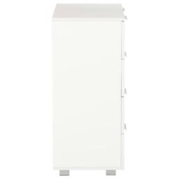 Berkfield Home Sideboard High Gloss White 60x35x80 cm Engineered Wood - Size: 60 x 35 x 80 cm - thumbnail 4