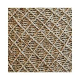 Lemon Pavilion Furniture and Decor Round Foldable Diamond Wicker Tree Skirt - L60 x W60 x H26 cm - Brown - thumbnail 3