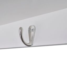 Berkfield Home Wooden Kitchen Wall Cabinet White - thumbnail 6