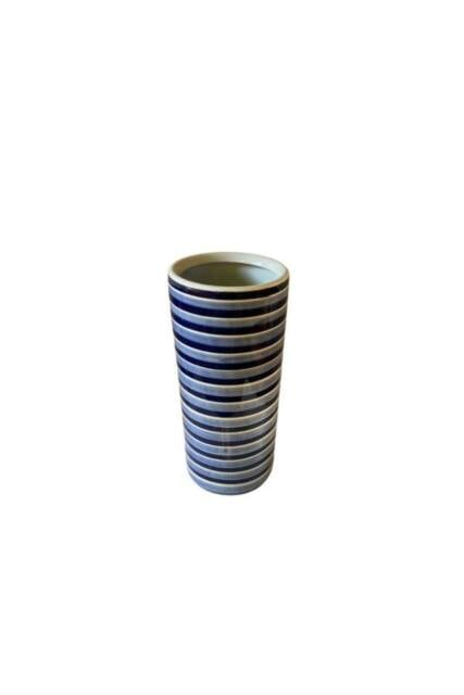 KDMD Horizontal Striped Umbrella Stand in Blue - image 1