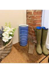 KDMD Horizontal Striped Umbrella Stand in Blue - thumbnail 2