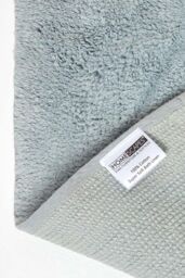 Homescapes Cotton Tufted Rug Union Jack Plain Embossed Mat in Silver - Size: 50 cm x 80 cm - thumbnail 5