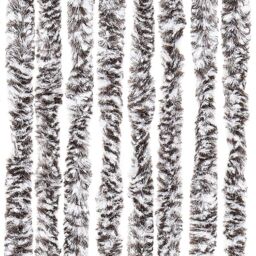 Berkfield Home Insect Curtain Brown & Beige 90x220 cm Chenille - thumbnail 6