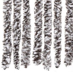 Berkfield Home Insect Curtain Brown & Beige 90x220 cm Chenille - thumbnail 5